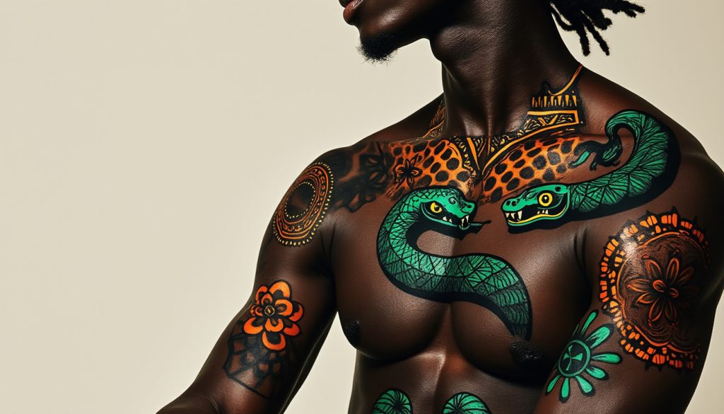 Encre sur peau noire : focus sur la beauté du contraste découvrez la sublimité de l'encre sur peau noire dans notre article captivant. plongez dans un univers où le contraste révèle la beauté unique des tatouages sur peaux foncées, mettant en lumière l'art, la culture et l'expression personnelle à travers des œuvres d'exception.