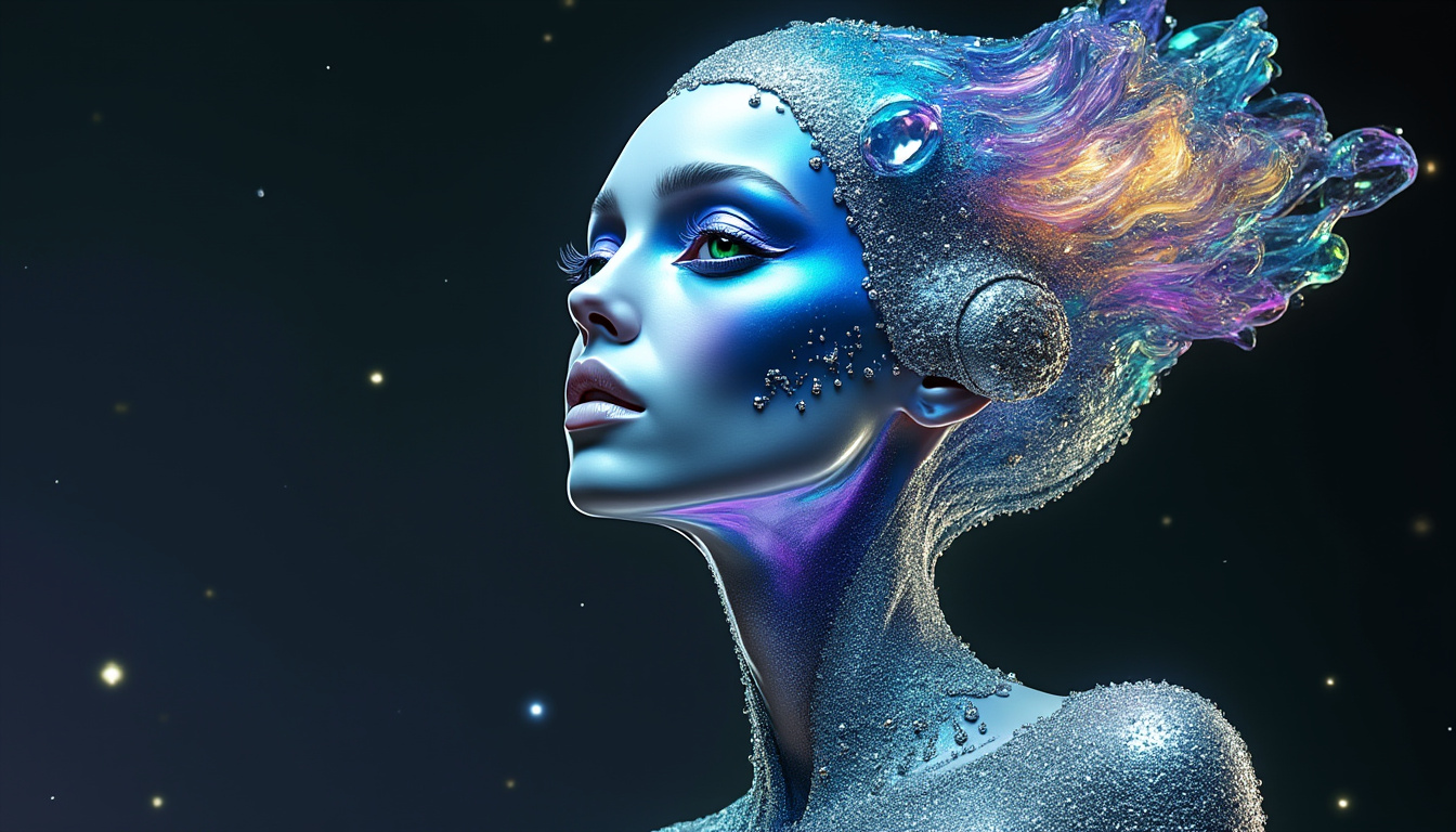 découvrez l'esthétique captivante de l'alien-body à travers une série de photos fascinantes. explorez des créations visuelles qui mélangent la science-fiction et l'art moderne, mettant en avant des silhouettes intrigantes et des textures futuristes.